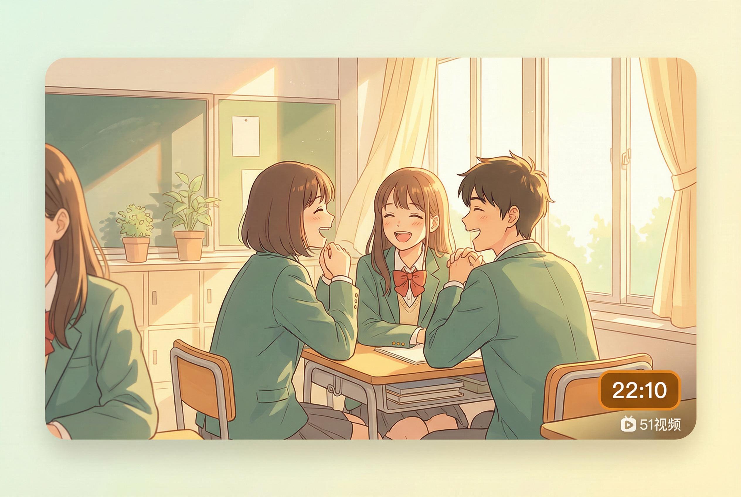 抖阴-校园生活动漫分享